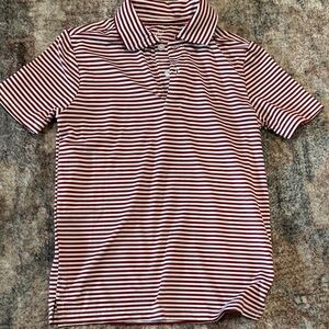 Class Club Red and White Striped Shirt size 6/7, NWT
